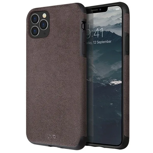 Kryt UNIQ Sueve iPhone 11 Pro taupe warm grey
