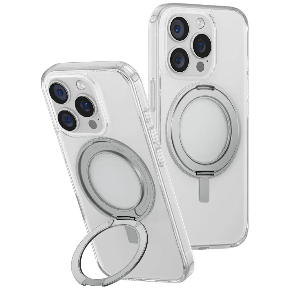 Kryt UNIQ Swivix Apple iPhone 16 Pro 360 Rotating Kickstand clear