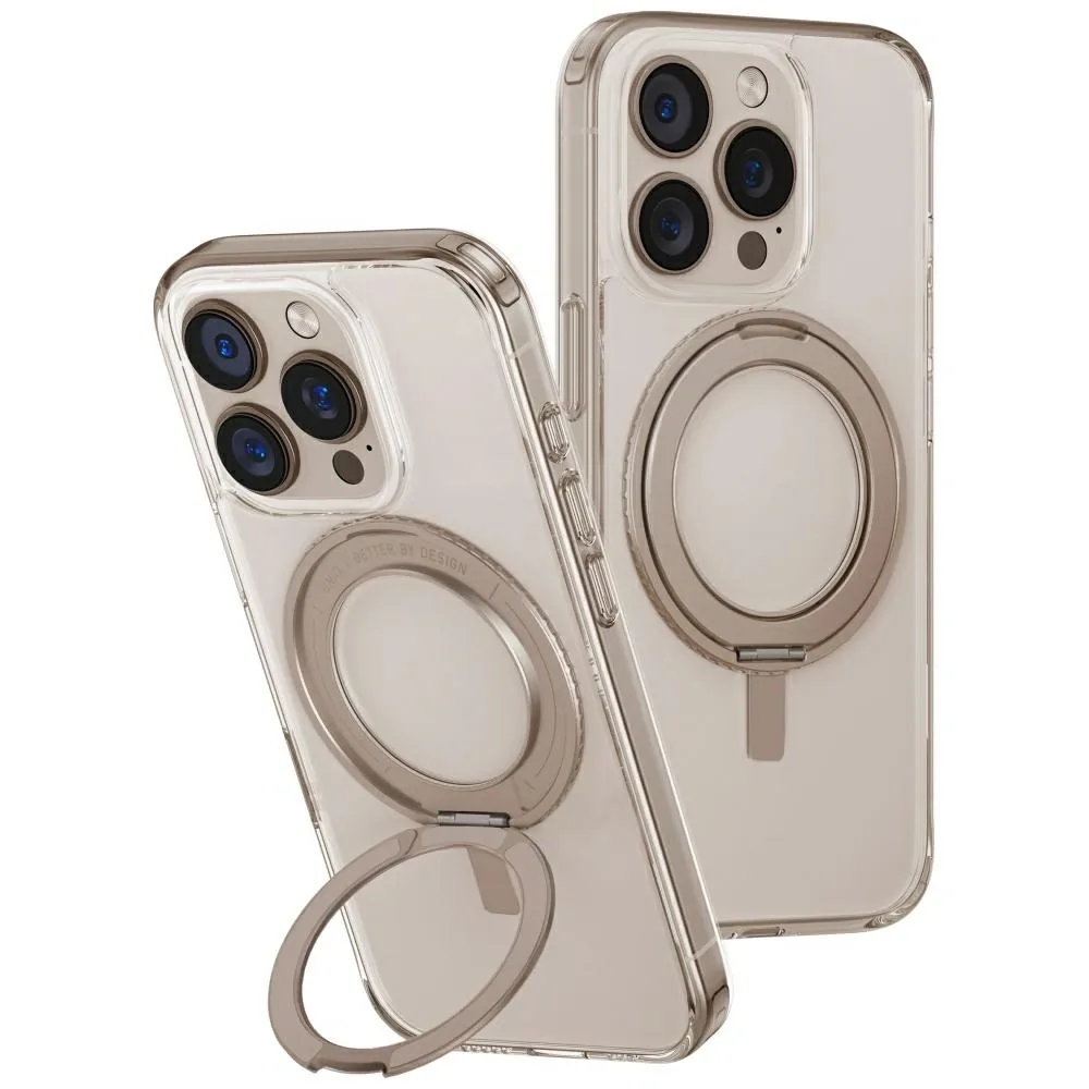 Kryt UNIQ Swivix Apple iPhone 16 Pro 360 Rotating Kickstand gold