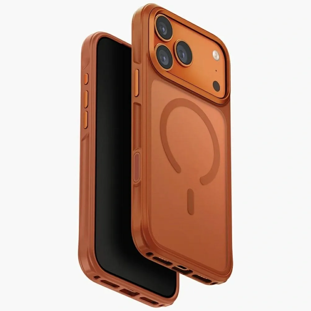 Kryt UNIQ Veren Apple iPhone 17 Pro Max MagClick Charging orange