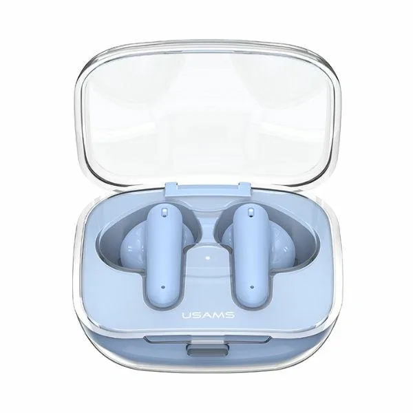 Sluchátka USAMS BE16 Bluetooth 5.3 TWS wireless in-ear  blue