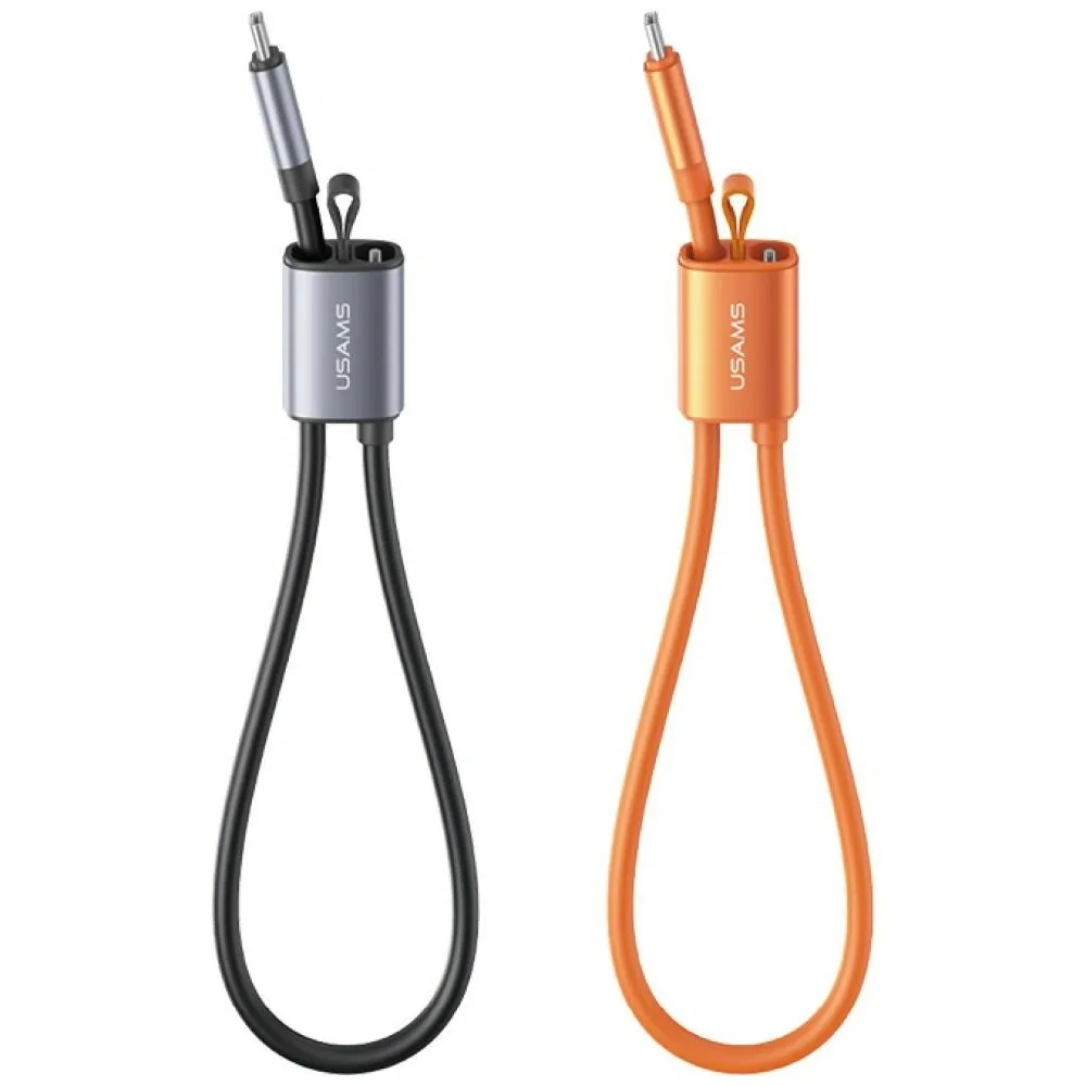 USAMS U97 60W USB-C / USB-C handstrap 30cm tarnish