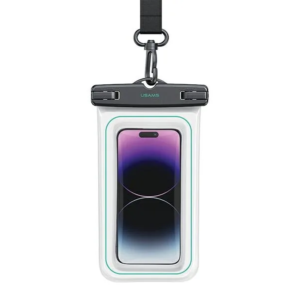 Voděodolné pouzdro USAMS US-YD013 6.7" IP68 bílé