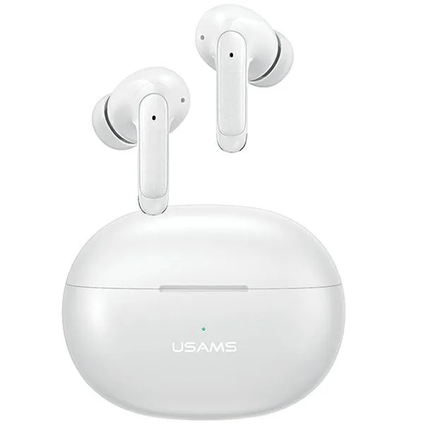 Sluchátka USAMS X-don Series wireless in-ear  Dual mic ENC TWS Bluetooth 5.3 white