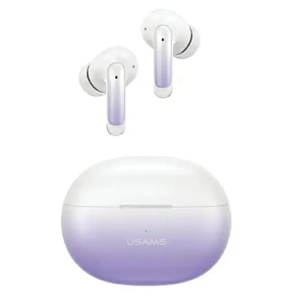 Sluchátka USAMS X-don Series wireless in-ear  ENC TWS Bluetooth 5.3 purple blue