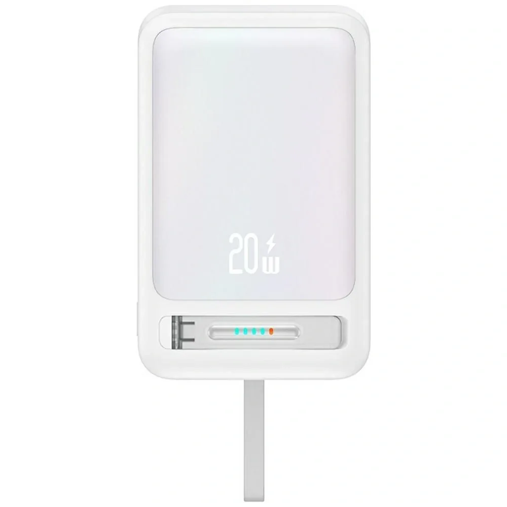 USAMS XM Series CD219 Powerbank 10000mAh Magnetic Wireless white