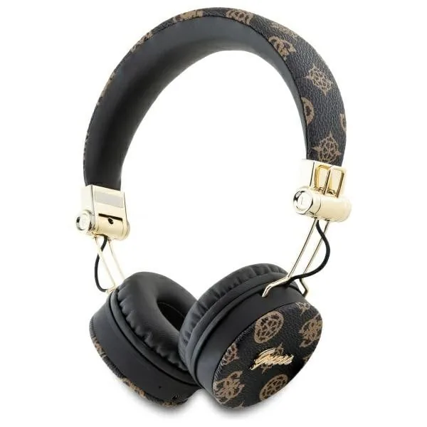 Kryt Wireless over-ear headphones Guess ENC GUBH70EPOSMK Peony Script Round Shape black