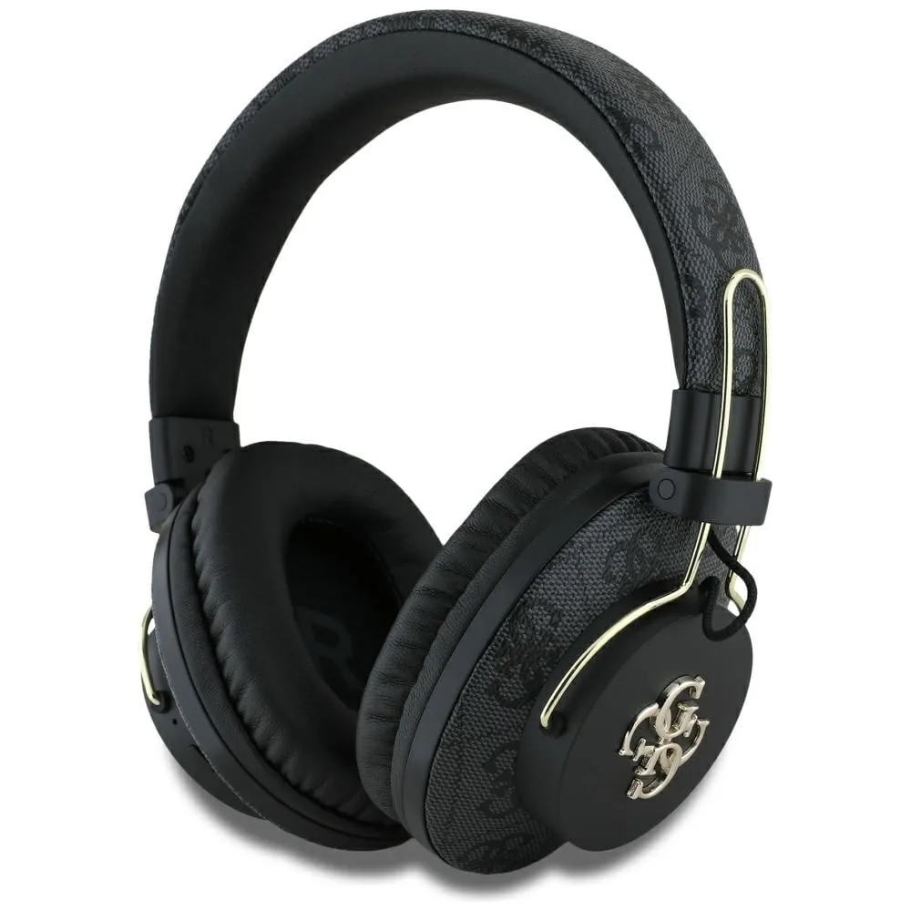 Kryt Wireless over-ear headphones Guess ENC Metal 4G Logo black