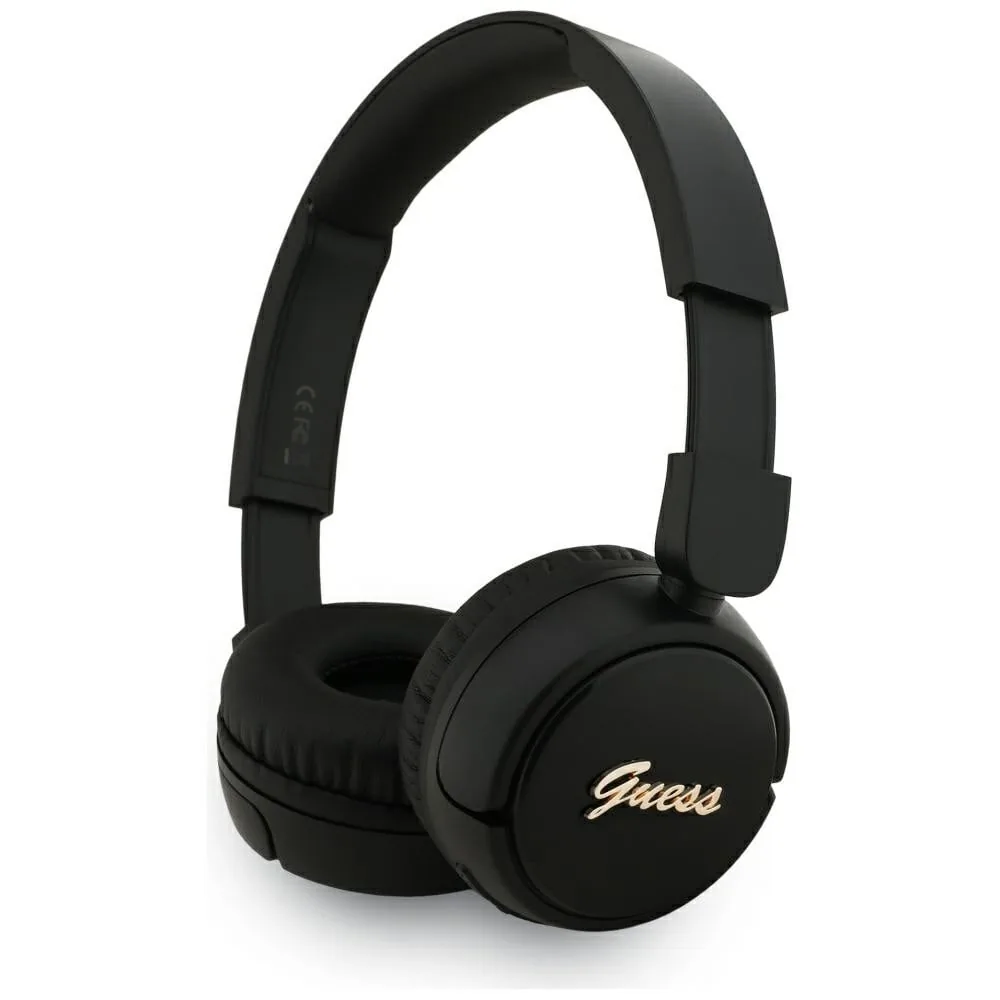 Kryt Wireless over-ear headphones Guess Metal Logo Script black